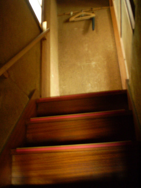 階段。こじんまり